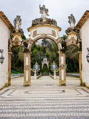 Fototapeta na wymiar Jardim da Sereia in the city of Coimbra in Portugal