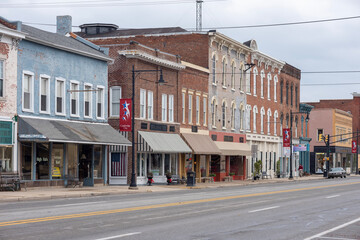 street in the city