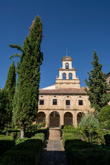 Fototapeta na wymiar Monasterio de Santa María de San Salvador de Cañas, Cañas, La Rioja, Spain