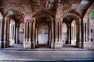 Old Bridge Columns Byzantium - Istanbul