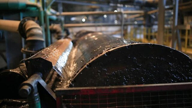 Magnetic separator in the process of ore processing