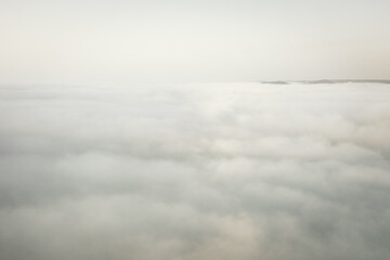 View Above Heavy Fog