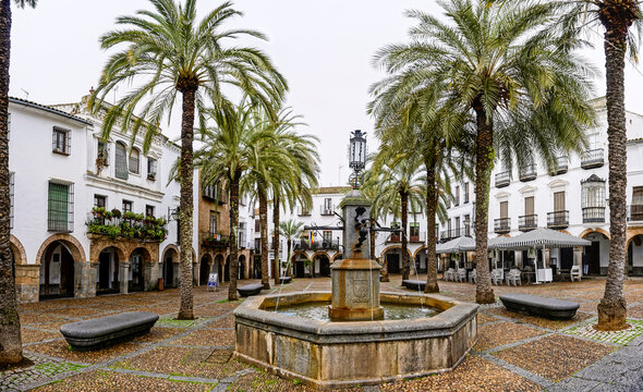 panoramic view of the city of Zafra