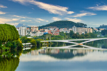 Fototapeta na wymiar Panorama of Coimbra city in Portugal.