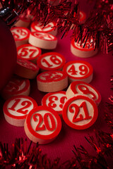 Christmas or New Year  - 2021 bingo numbers