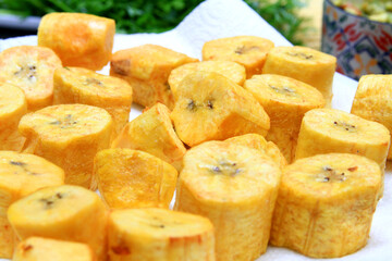 Fried Green Plantains