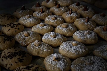 Galletas caseras con avellanas