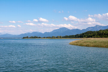 Chiemsee lake in Bavaria, Germany