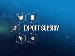 Naklejka premium export subsidy