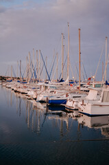 Fototapeta premium boats in marina