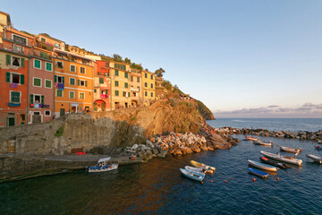 Italien - Cinque Terre - Riomaggiore - Abendstimmung