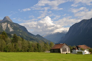 Fototapeta na wymiar Vorarlberg Landschaft