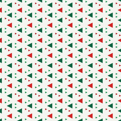 Fototapeta premium Contemporary geometric pattern. Repeated triangles ornament. Modern geo abstract background. Seamless surface design. Minimalist wallpaper. Simple digital paper, textile print. Vector illustration