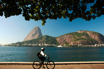 Fototapeta premium Baia da Guanabara com Pão de Açucar.