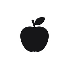 Apple icon, isolated vector symbol.