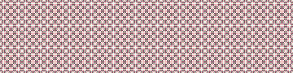 Fototapeta premium Abstract Cross Pattern Dots Logo generative computational art illustration