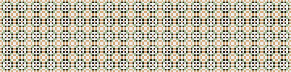 Abstract Cross Pattern Dots Logo generative computational art illustration