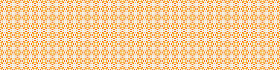 Fototapeta premium Abstract Cross Pattern Dots Logo generative computational art illustration