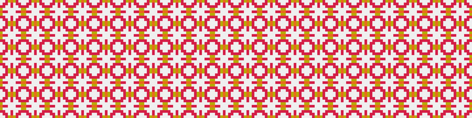 Abstract Cross Pattern Dots Logo generative computational art illustration