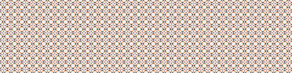 Abstract Cross Pattern Dots Logo generative computational art illustration