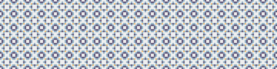 Abstract Cross Pattern Dots Logo generative computational art illustration