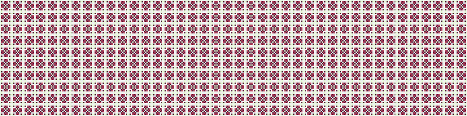 Abstract Cross Pattern Dots Logo generative computational art illustration