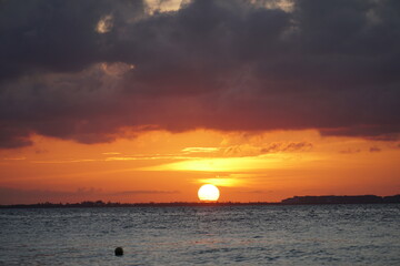 isla mujeres, quintana roo, mexico, sea, caribbean sea, beach, water, sand, sunset, dawn