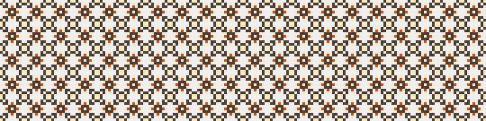 Abstract Cross Pattern Dots Logo generative computational art illustration