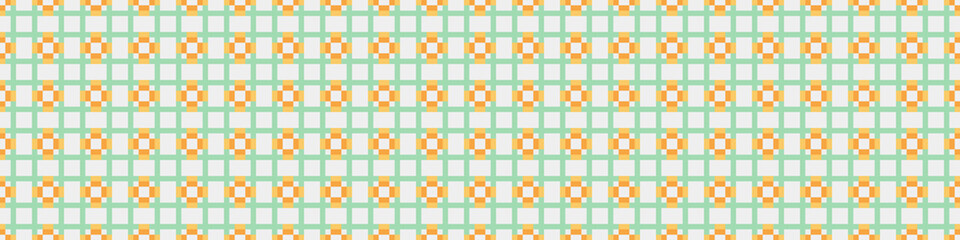 Abstract Cross Pattern Dots Logo generative computational art illustration