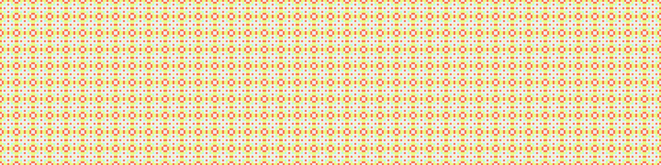 Abstract Cross Pattern Dots Logo generative computational art illustration