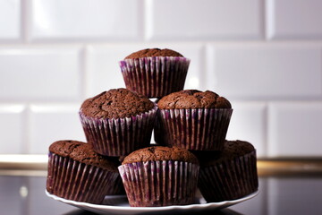 chocolate cupcakes with chocolate
