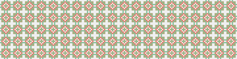 Abstract Cross Pattern Dots Logo generative computational art illustration