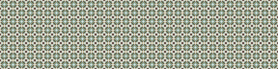 Abstract Cross Pattern Dots Logo generative computational art illustration