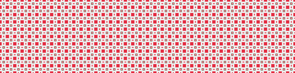 Fototapeta premium Abstract Cross Pattern Dots Logo generative computational art illustration