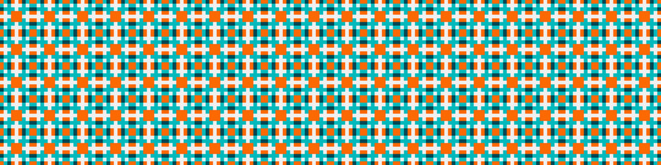 Abstract Cross Pattern Dots Logo generative computational art illustration
