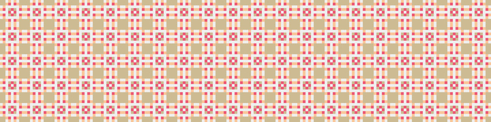 Abstract Cross Pattern Dots Logo generative computational art illustration
