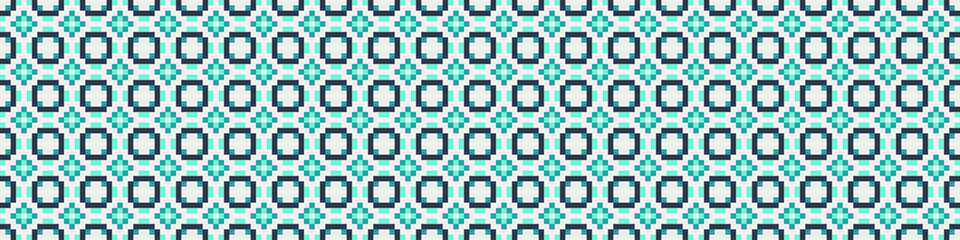 Abstract Cross Pattern Dots Logo generative computational art illustration