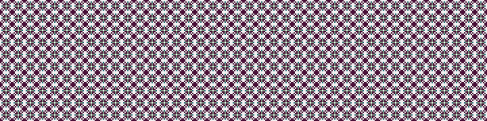 Abstract Cross Pattern Dots Logo generative computational art illustration