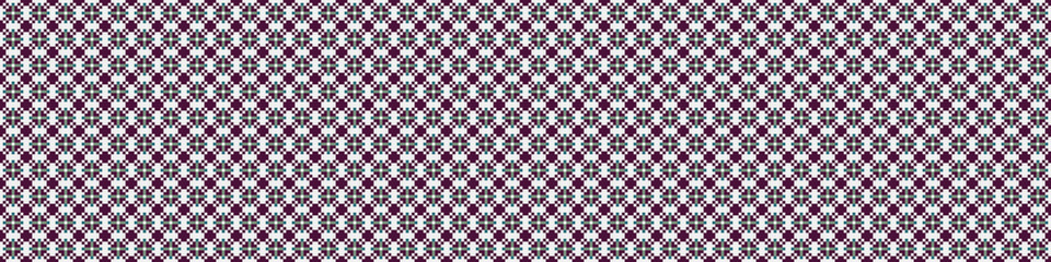 Abstract Cross Pattern Dots Logo generative computational art illustration