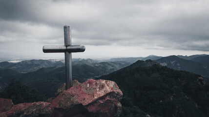 Differents landscapes in the mountains of Castellón (Valencia, Spain),  with a moody styles, and...