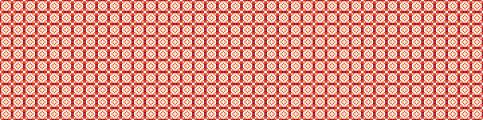 Abstract Cross Pattern Dots Logo generative computational art illustration