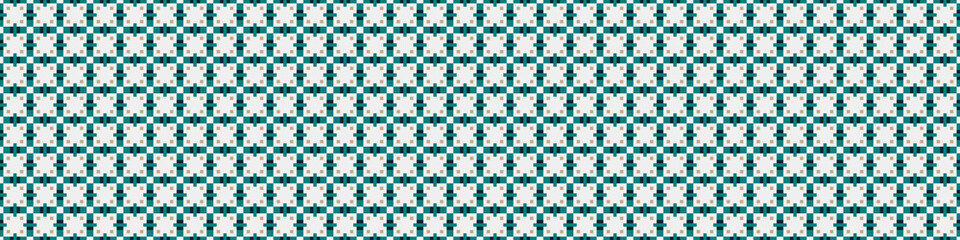 Abstract Cross Pattern Dots Logo generative computational art illustration