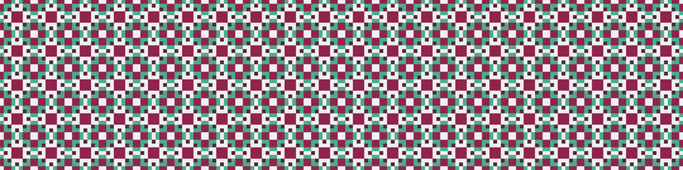 Abstract Cross Pattern Dots Logo generative computational art illustration