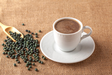 A cup of terebinth coffee (menengic coffee)