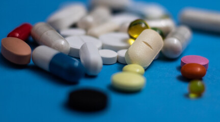 Druds on the light blue background