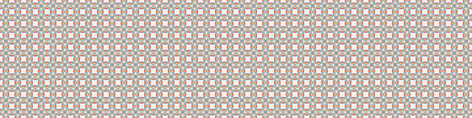 Abstract Cross Pattern Dots Logo generative computational art illustration