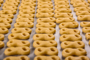 Fresh home made pretzel