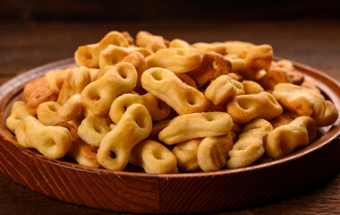 Fresh home made pretzel