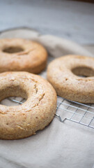 bagels on the table