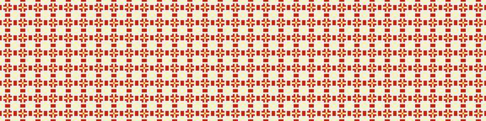 Abstract Cross Pattern Dots Logo generative computational art illustration